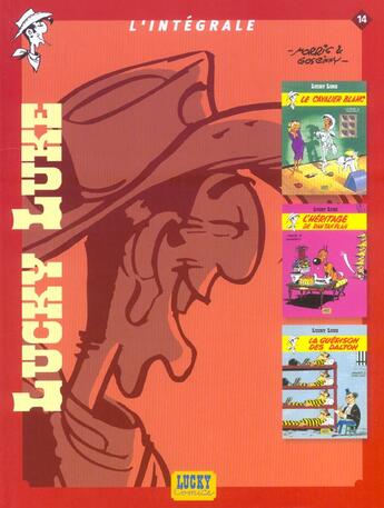 Couverture du livre « Lucky Luke ; INTEGRALE VOL.14 » de Rene Goscinny et Morris aux éditions Lucky Comics