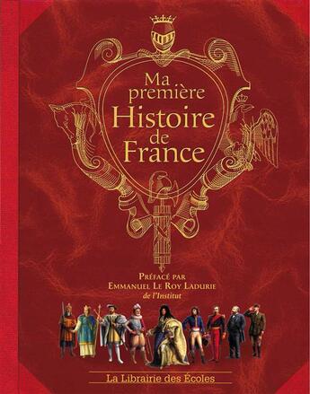 Couverture du livre « Ma première histoire de France » de  aux éditions Librairie Des Ecoles