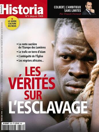 Couverture du livre « Historia mensuel n 878 les verites sur l'esclavage - fevrier 2020 » de  aux éditions L'histoire