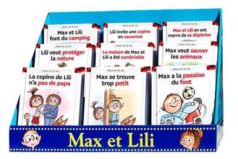 Couverture du livre « Max et lili » de Serge Bloch et Dominique De Saint-Mars aux éditions Calligram