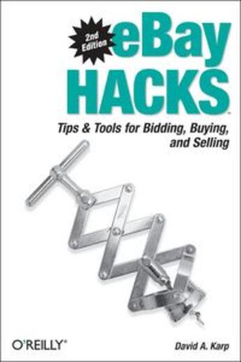 Couverture du livre « Ebay hacks » de David A. Karp aux éditions O Reilly