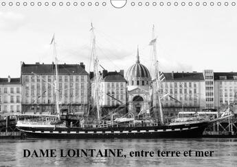 Couverture du livre « Dame lointaine entre terre et mer calendrier mural 2018 din - autrement sur les rives du gol » de Toffano B aux éditions Calvendo