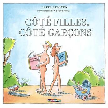 Couverture du livre « Cote filles, cote garcons » de Heitz/Baussier aux éditions Casterman