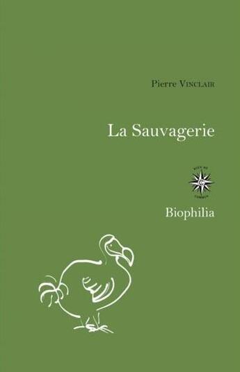 Couverture du livre « La sauvagerie » de Pierre Vinclair aux éditions Corti