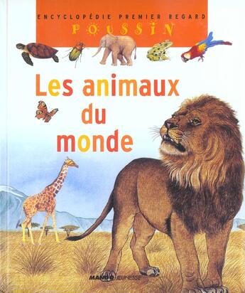 Couverture du livre « Animaux du monde (les) » de Hibert/Collectif aux éditions Mango