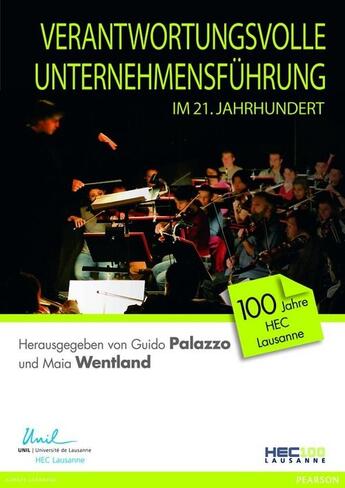 Couverture du livre « Verantwortungsvolle unternehmensführung » de Guido Palazzo et Maia Wentland aux éditions Pearson