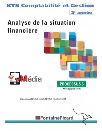 Couverture du livre « Analyse de la situation financière ; processus 6 ; BTS comptabilité et gestion ; 2e année » de Christine Genest et Jean-Jacques Benaiem et Josette Benaiem aux éditions Fontaine Picard