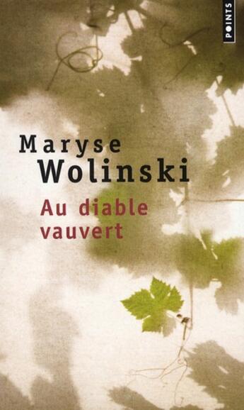 Couverture du livre « Au diable vauvert » de Maryse Wolinski aux éditions Points