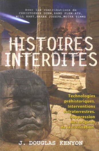 Couverture du livre « Histoires interdites » de J. Douglas Kenyon aux éditions Cristal