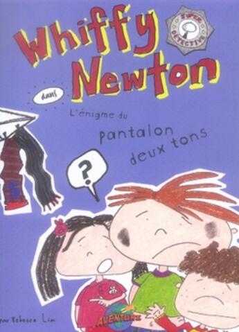 Couverture du livre « L'énigme du pantalon deux tons » de Rebecca Lim aux éditions Presses Aventure