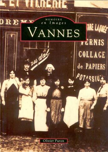 Couverture du livre « Vannes » de Olivier Furon aux éditions Editions Sutton