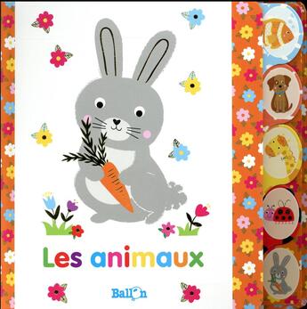 Couverture du livre « Livre foil : les animaux » de  aux éditions Le Ballon