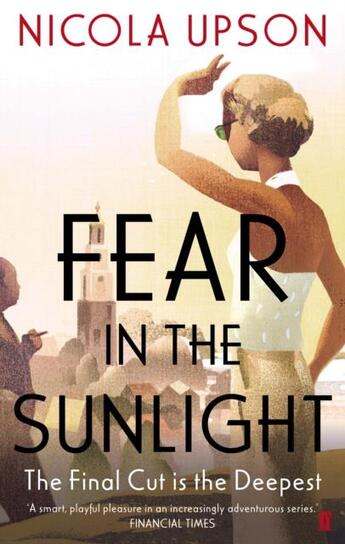 Couverture du livre « Fear in the sunlight » de Nicola Upson aux éditions Faber Et Faber