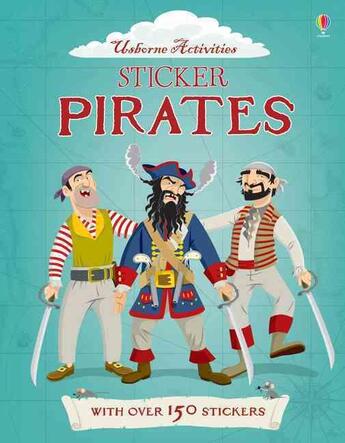 Couverture du livre « Sticker Pirates » de Louie Stowell et Diego Diaz aux éditions Usborne