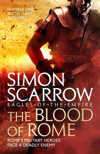 Couverture du livre « THE BLOOD OF ROME - EEAGLES OF THE EMPIRE » de Simon Scarrow aux éditions Headline