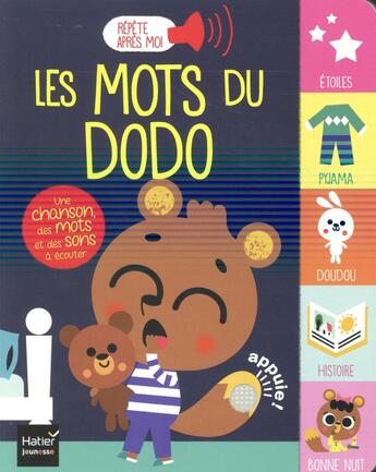 Couverture du livre « Repete apres moi - les mots du dodo 1/3 ans » de Deny/Americo aux éditions Hatier