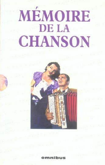 Couverture du livre « Coff 2vol memoire chanson » de  aux éditions Omnibus