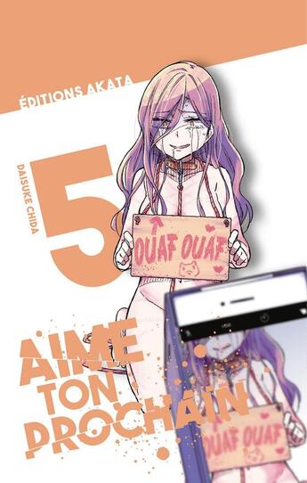 Couverture du livre « Aime ton prochain Tome 5 » de Daisuke Chida aux éditions Akata