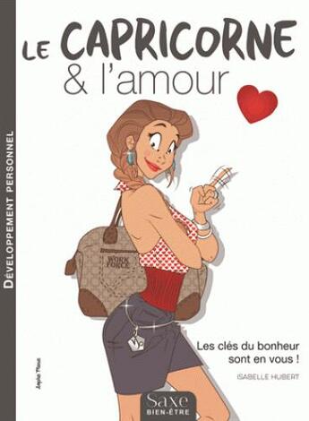 Couverture du livre « Le capricorne & l'amour » de Isabelle Hubert aux éditions De Saxe