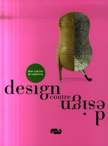 Couverture du livre « Design, contre design ; deux siècles de création d'objets » de  aux éditions Reunion Des Musees Nationaux