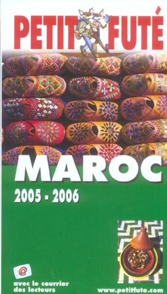 Couverture du livre « MAROC (édition 2005/2006) » de Collectif Petit Fute aux éditions Le Petit Fute