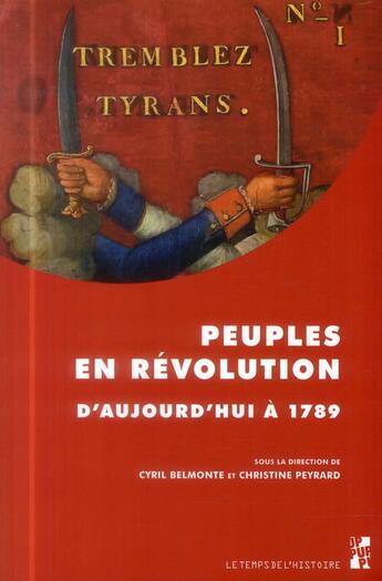 Couverture du livre « Peuples en revolution » de Belmonte/Peyrar aux éditions Pu De Provence