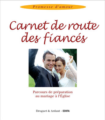 Couverture du livre « Carnet de route des fiances » de  aux éditions Mame