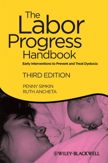 Couverture du livre « The Labor Progress Handbook » de Penny Simkin et Ruth Ancheta aux éditions Wiley-blackwell