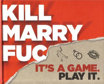 Couverture du livre « Kill marry fuc » de Huber Sarah aux éditions Mark Batty