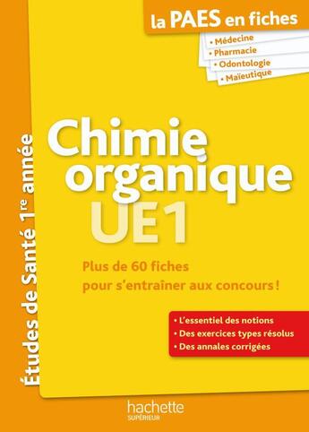 Couverture du livre « LA L1 SANTE EN FICHES » de Guillaume Vincenot aux éditions Hachette Education