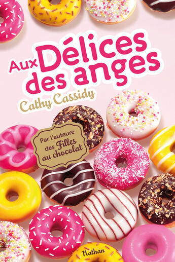 Couverture du livre « Aux délices des anges » de Cathy Cassidy aux éditions Nathan