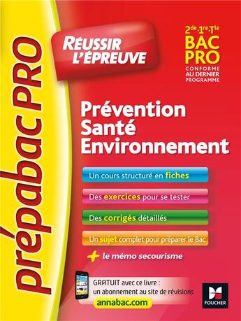 Couverture du livre « PREPABAC » de Crosnier/Crucon aux éditions Foucher