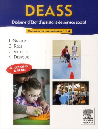 Couverture du livre « Deass ; diplôme d'état d'assistant de service social » de Jacqueline Gassier aux éditions Elsevier-masson