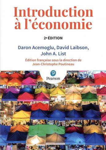 Couverture du livre « Introduction a l economie 2e edition » de Acemoglu & Al aux éditions Pearson