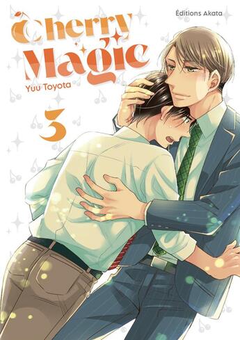 Couverture du livre « Cherry magic Tome 3 » de Yuu Toyota aux éditions Akata