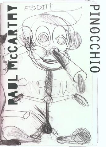 Couverture du livre « Pinocchio » de Paul Mccarthy aux éditions Reunion Des Musees Nationaux