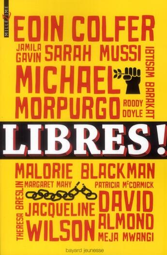 Couverture du livre « Libres » de  aux éditions Bayard Jeunesse