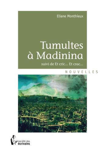 Couverture du livre « Tumulte à Madinina » de Eliane Monthieux aux éditions Societe Des Ecrivains