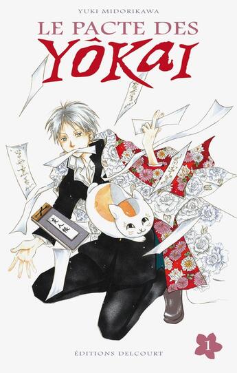 Couverture du livre « Le pacte des Yôkai Tome 1 » de Yuki Midorikawa aux éditions Delcourt