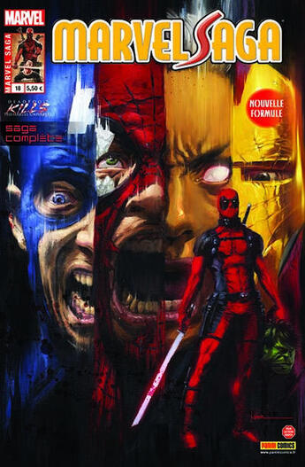 Couverture du livre « Marvel saga 18 » de Cullen Bunn aux éditions Panini Comics Mag