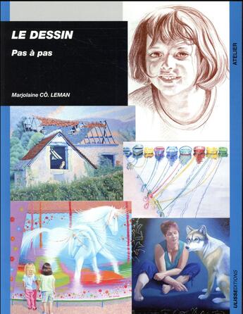 Couverture du livre « Le dessin pas a pas » de Co. Leman Marjolaine aux éditions Ulisse