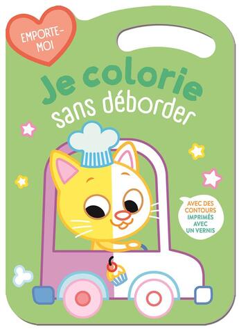 Couverture du livre « 3+ la voiture coloriage » de  aux éditions Yoyo Books