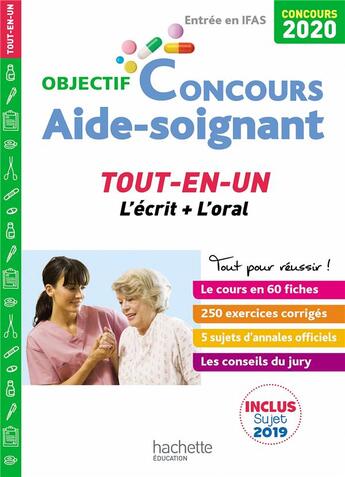 Couverture du livre « Objectif concours (édition 2020) » de Guilhemat/Viateau aux éditions Hachette Education