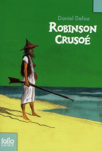 Couverture du livre « Robinson Crusoé » de Daniel Defoe aux éditions Gallimard-jeunesse