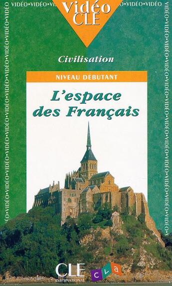 Couverture du livre « L'espace des Français ; niveau débutant (édition 1996) » de  aux éditions Cle International