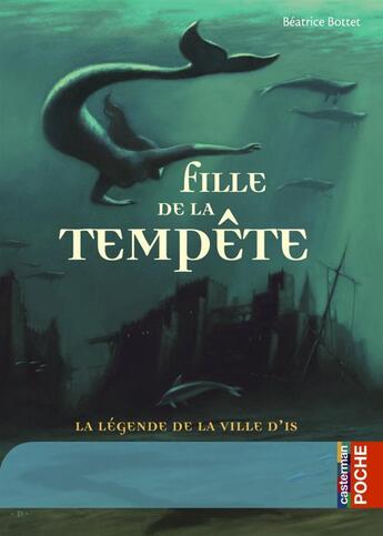 Couverture du livre « Fille de la tempête » de Daniel Maja et Beatrice Bottet aux éditions Casterman