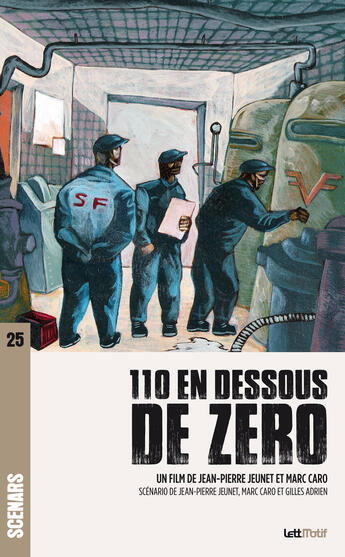 Couverture du livre « 110 en dessous de zéro » de Jean-Pierre Jeunet aux éditions Lettmotif