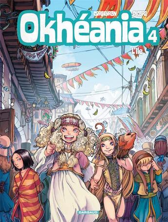 Couverture du livre « Okhéania Tome 4 ; l'île » de Alice Picard et Eric Corbeyran aux éditions Dargaud