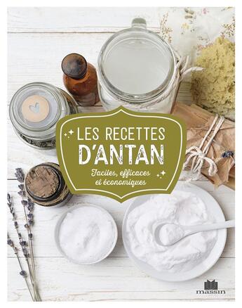 Couverture du livre « Les recettes d'antan » de  aux éditions Massin