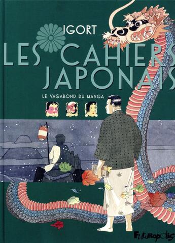 Couverture du livre « Les cahiers japonais Tome 2 ; le vagabond du manga » de Igort aux éditions Futuropolis